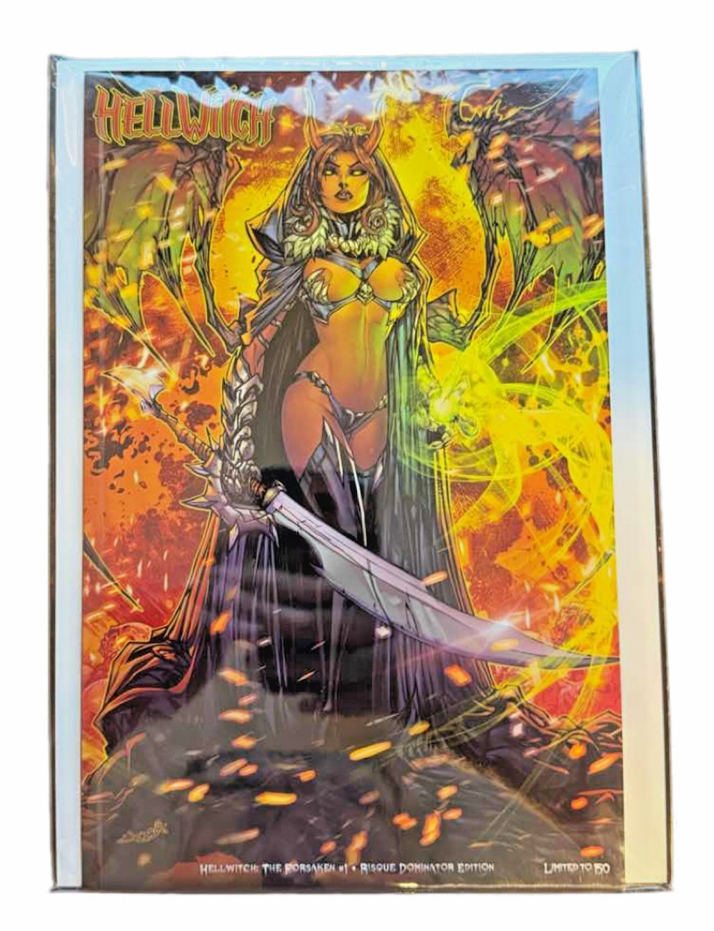 Hellwitch The Forsaken Risque Dominator Edition Coffin Comics LTD 150